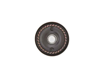 Emtek 2401 Brass Rope Door Bell Cover